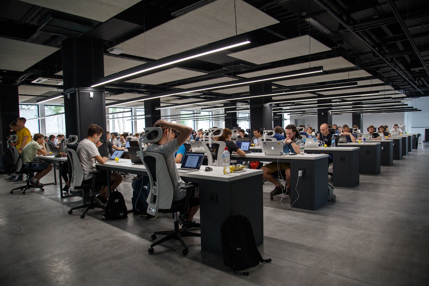 Laboratoire RoboRush en fin de journée
